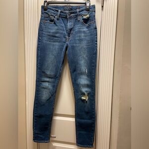 LIKE NEW LUCKY BRAND HIGH RISE SKINNY BRIDGETTE JEANS